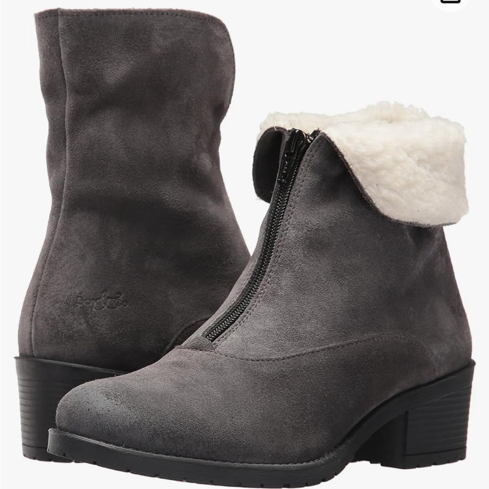 Bos. & Co. womens Bellin Snow Boot in Dark Grey 40